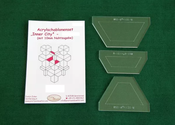 Acrylschablonenset Pretty & Useful "Inner City ²"