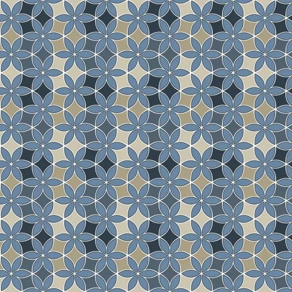 Jersey - Avalana Blüte blau