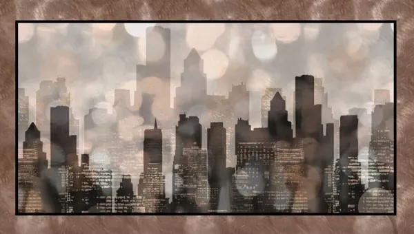 Panel "City Lights" von Artworks