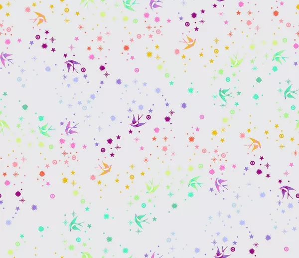 Tula Pink - "True Colors" Fairy Dust Whisper 8201-056