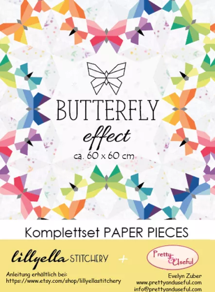 Komplettset Paper Pieces zu "BUTTERFLY EFFECT"