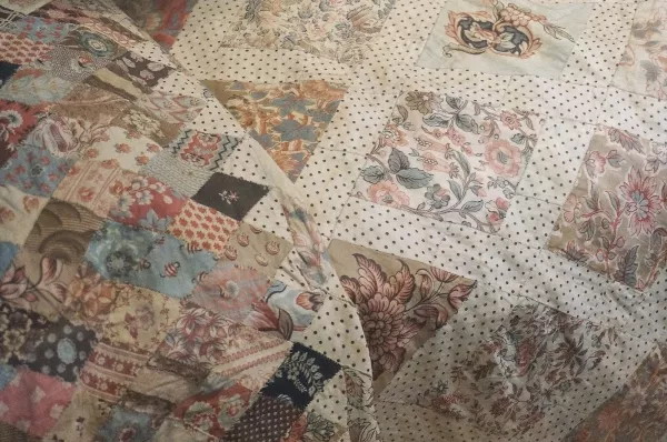 Komplettsatz Paper Pieces für die Hälfte des "Jane Austen Quilts"