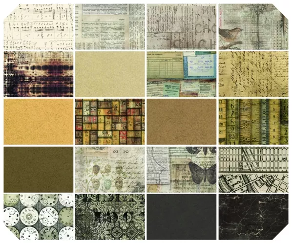 Fat Quarter Package (20 FQ) "Eclectic Elements" Tim Holtz