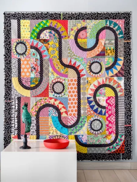 Big, Bold, Beautiful - Colorful Quilts for all quilters - Chris Jurd