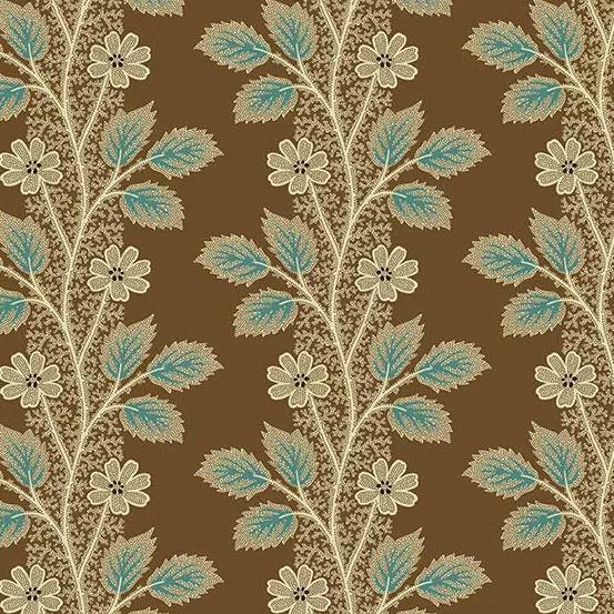 Andover, Di Ford-Hall, "Oak Alley - Vine Stripe - Coffee" A9928-N
