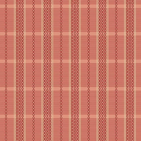 Andover, Di Ford-Hall, "Oak Alley - Fancy Plaid - Salmon" A-9934-E