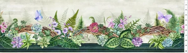 In the beginnings: BOTANICAL BORDER by Jason Yenter 1632BL