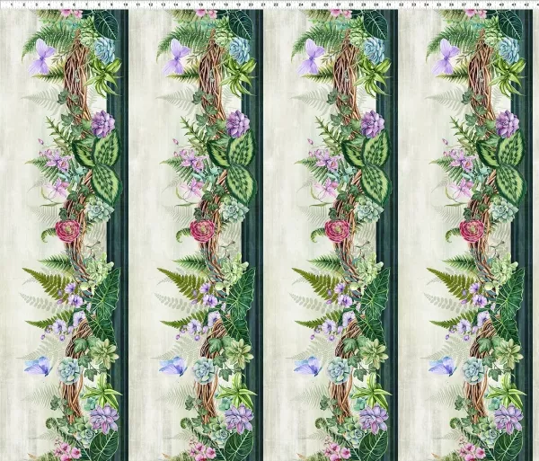 In the beginnings: BOTANICAL BORDER by Jason Yenter 1632BL