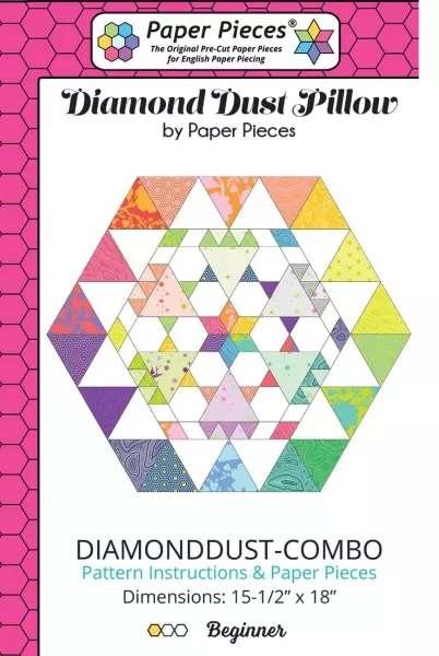 Paper Pieces zu "Diamond Dust Pillow" - Komplettset und Anleitung