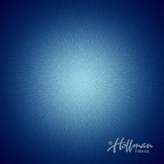 Hoffman Supernova Panel ca. 106 x 106 cm, Sapphire