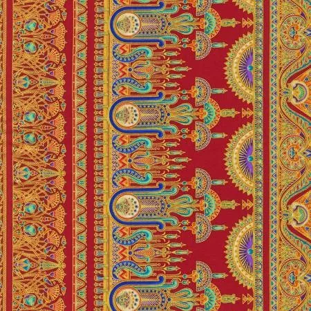 Robert Kaufman "Ancient Beauty Stripe Crimson" SRKM2211291