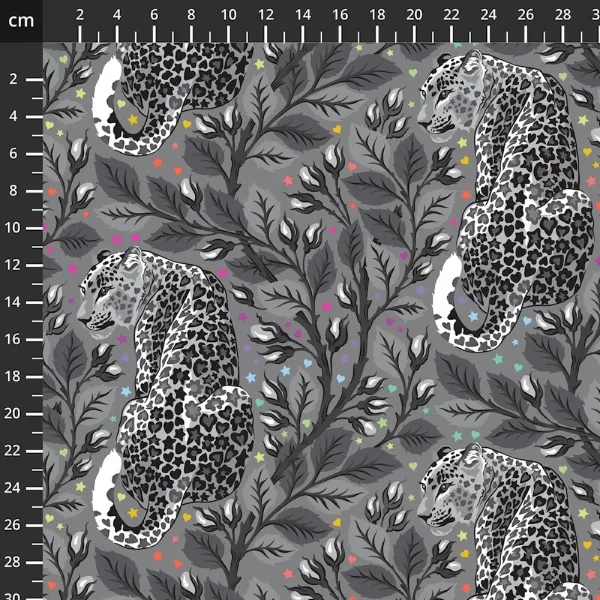 Tula Pink - Graywork - "Birthmark" Shadow