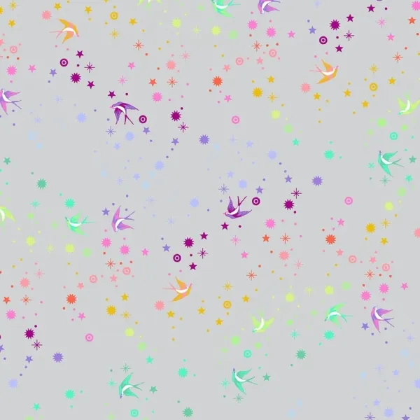 Tula Pink - Graywork - "Fairy Dust" Fog