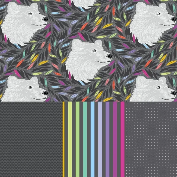 Designbundle Tula Pink - Graywork - "Just bearly Carbon" - äquivalent zu 5 Fat Quarters