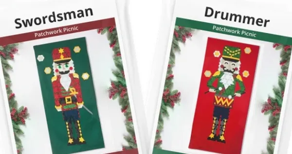 Acrylschablonenset "Nutcracker (Drummer und Swordsman)" 7-teilig