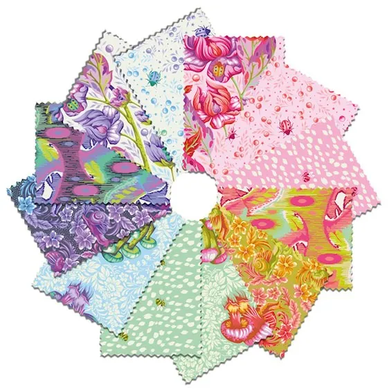 Tula Pink 2027 - Down to Earth - Fat Quarter Package (12FQ) - JETZT VORBESTELLEN