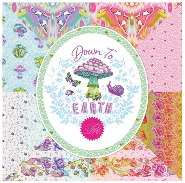 Tula Pink 2027 - Down to Earth - Fat Quarter Package (12FQ) - JETZT VORBESTELLEN