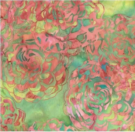 Stoff Hoffman Batiks 1895 "Rainforrest"