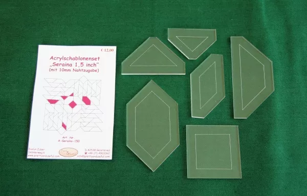Acrylschablonenset Pretty & Useful "Seraina"