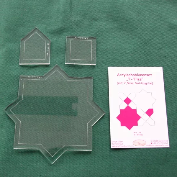 Acrylschablonenset "T-Tiles"