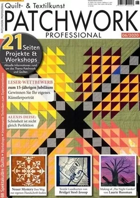 Patchwork Professional Magazin - Ausgabe 06/2020 - BURGUNDY