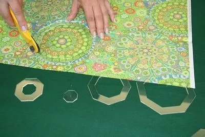 Acrylschablone Octagon, Pretty & Useful Achteck