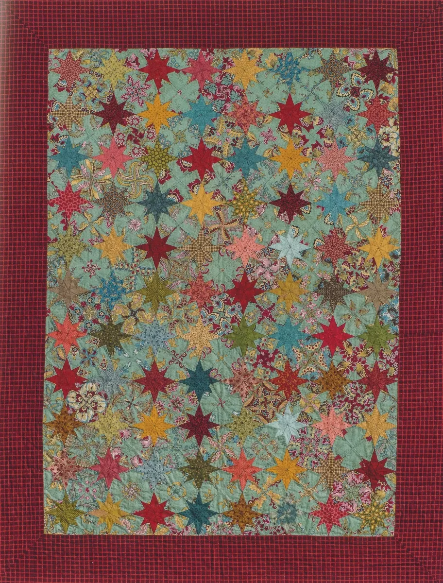 Acrylschablonenset "The last Flowers after a hot summer" aus Millefiori 4
