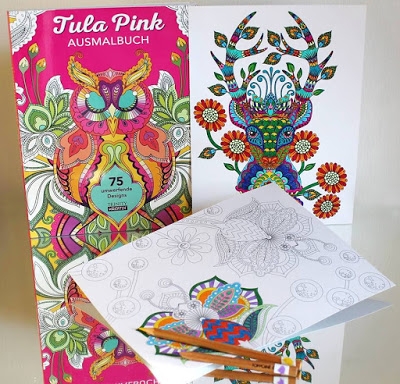 TULA PINK - Coloring Book - Malbuch
