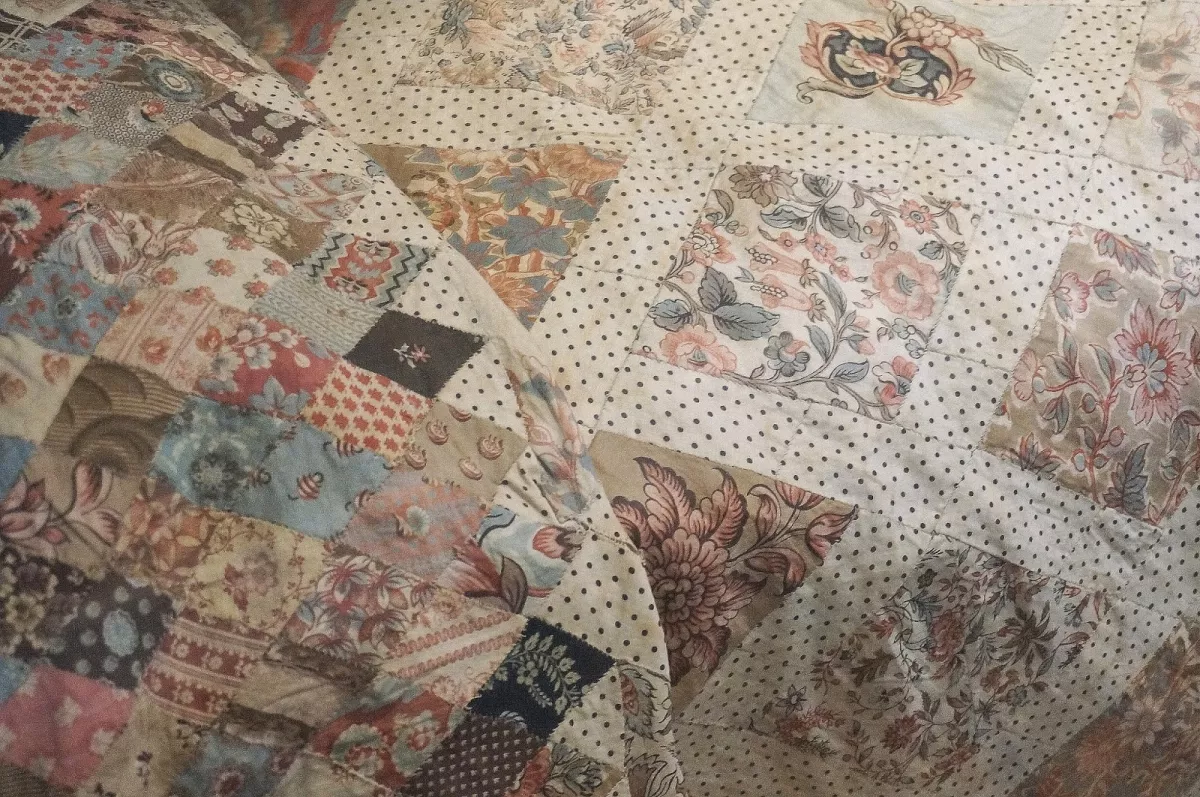 Komplettsatz Paper Pieces fr die Hlfte des Jane Austen Quilts
