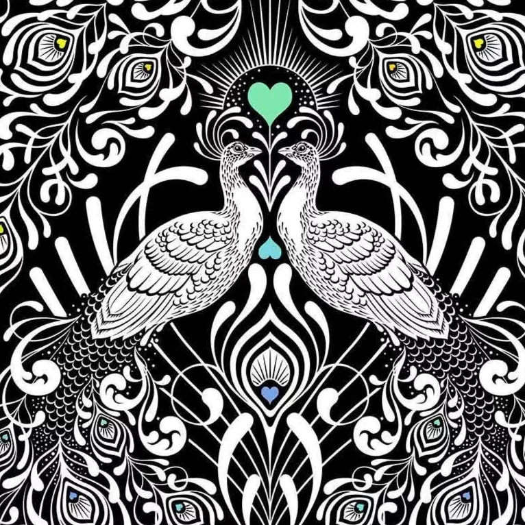 Tula Pink - "Linework" Tall Tails