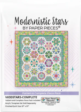 Paper Pieces zu Modernistic Stars - Komplettset und Anleitung