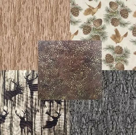 Fat Quarter Package (5 FQ) "Deep in the Woods"