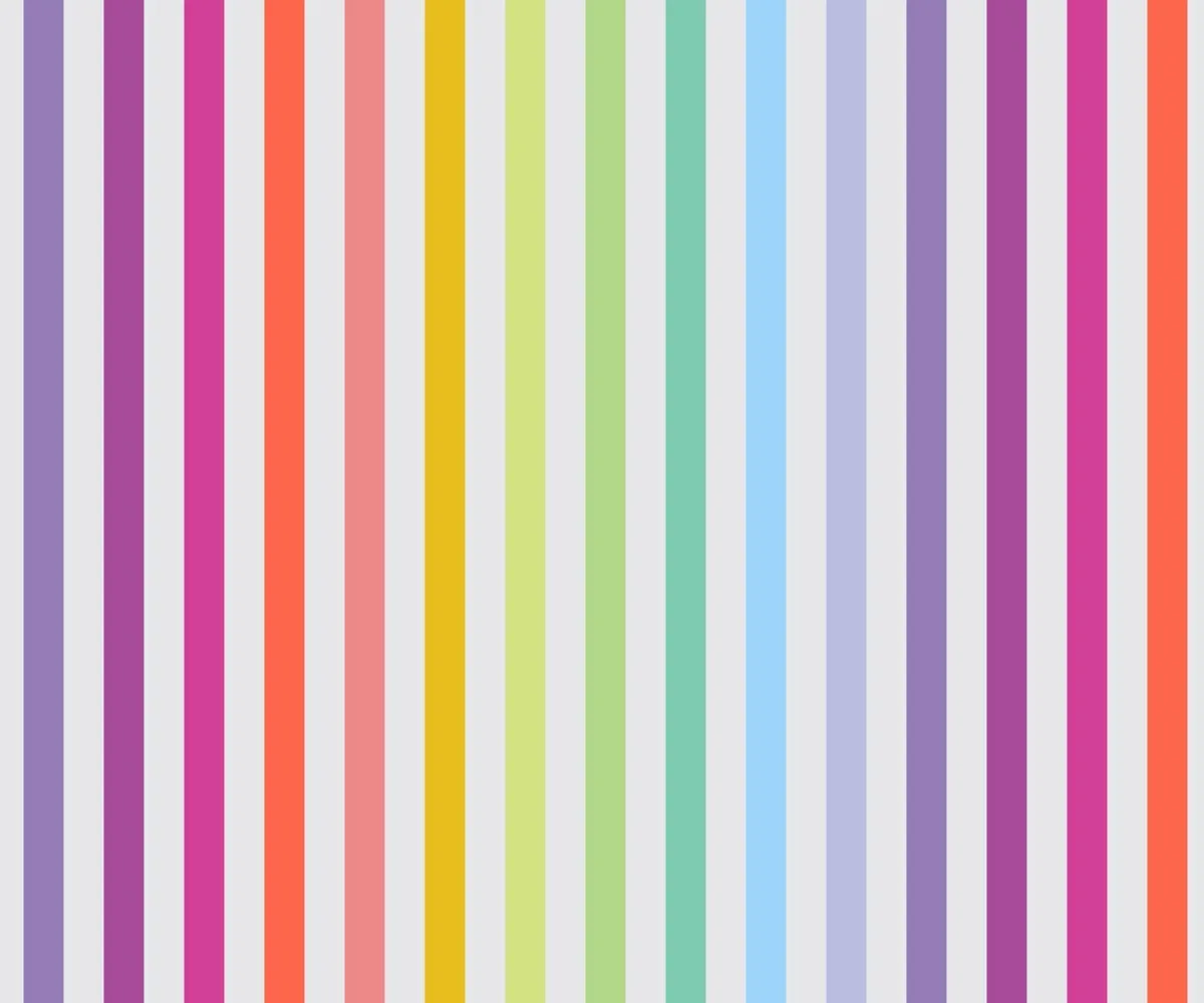 Tula Pink - Graywork - "Disco Stripe" Whisper