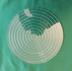 Set Acrylschablonen Circle, Pretty & Useful Kreis 10-fach