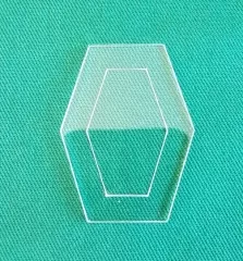 Acrylschablone Coffin fr Snowflake-Block