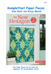Komplettset Paper Pieces zum Buch The New Hexagon 2 von Katja Marek