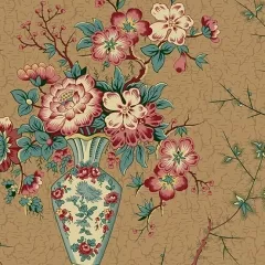 Andover, Di Ford-Hall, Annes English Scrapbook-Vase Teal 9529N