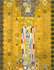 Stoffpaket: 7 Panels Klimt - The Knight von Robert Kaufmann
