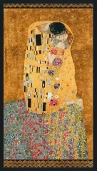 Paneel Klimt - The Kiss aus der Gustav Klimt Kollektion von Robert Kaufman