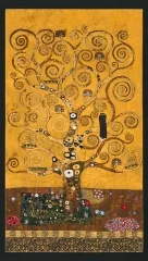 Paneel Klimt - Tree of Life aus der Gustav Klimt Kollektion von Robert Kaufman